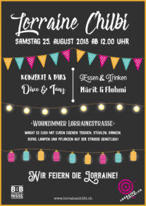 Plakat Lorrainechilbi 2018
